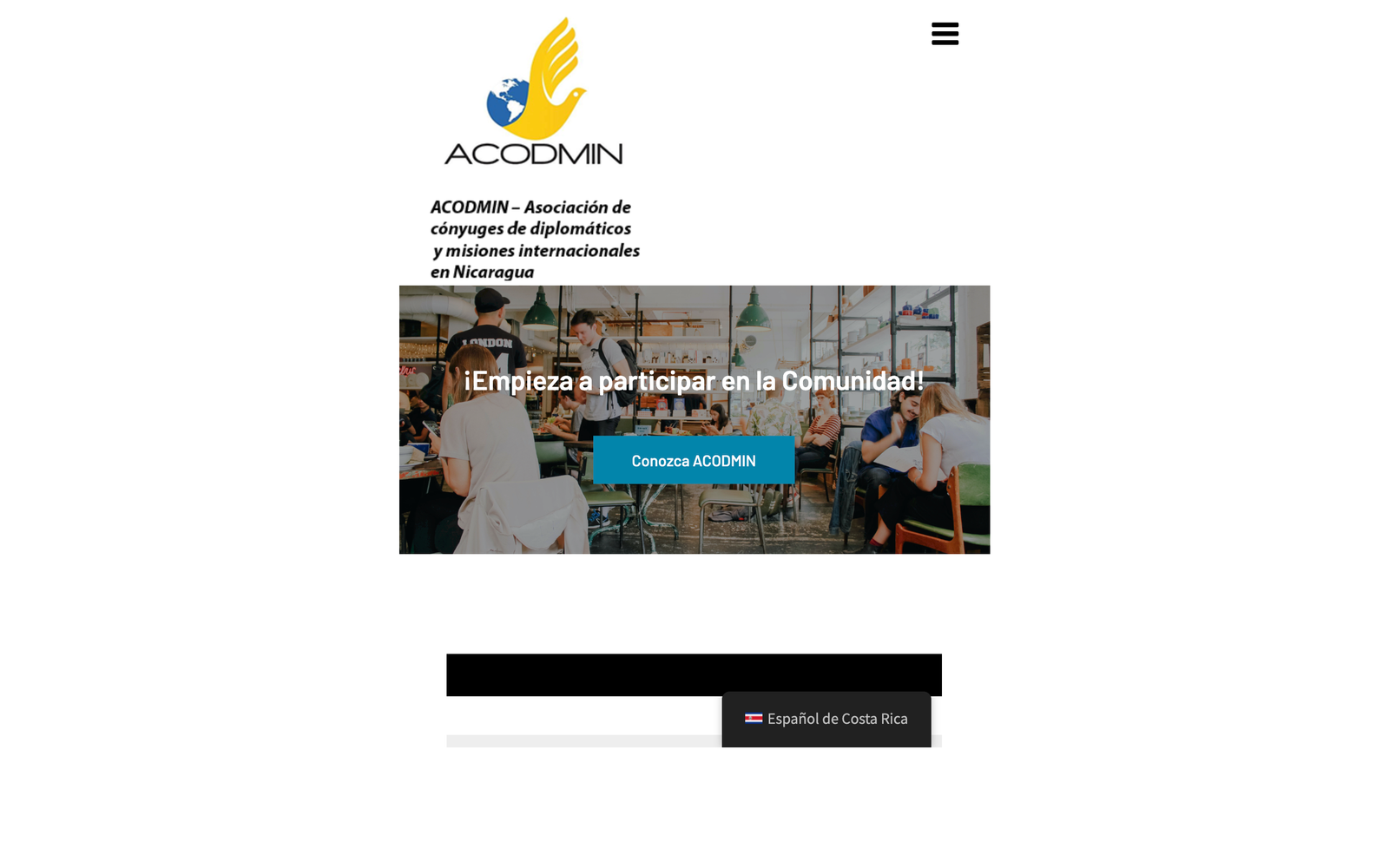 Screenshot do projeto ACODMIN