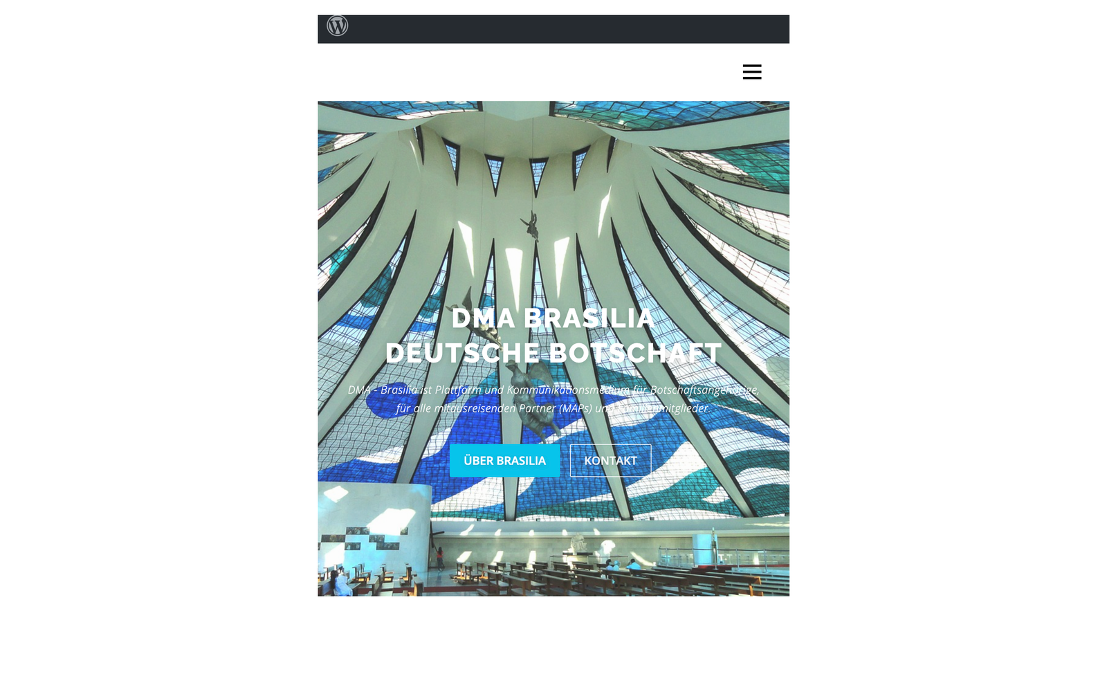 Screenshot do projeto DMA Brasilia
